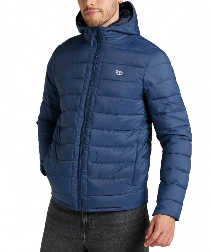 Lee Light Puffer Jkt Męska Kurtka Prejściowa Marine L87Hsz54-2Xl