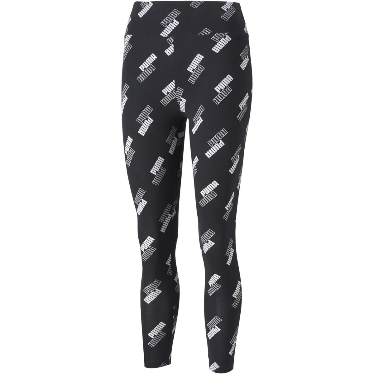 Legginsy damskie Puma POWER AOP HIGH WAIST 7/8 czarne 58954501-S
