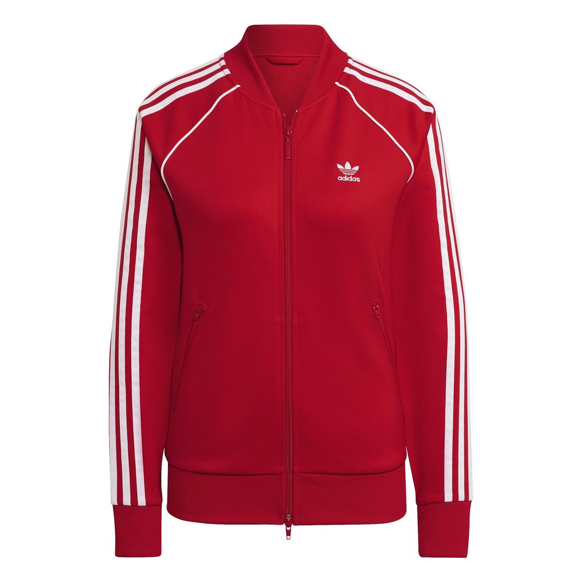 Bluza damska adidas ORIGINALS SST czerwona HE9562-34