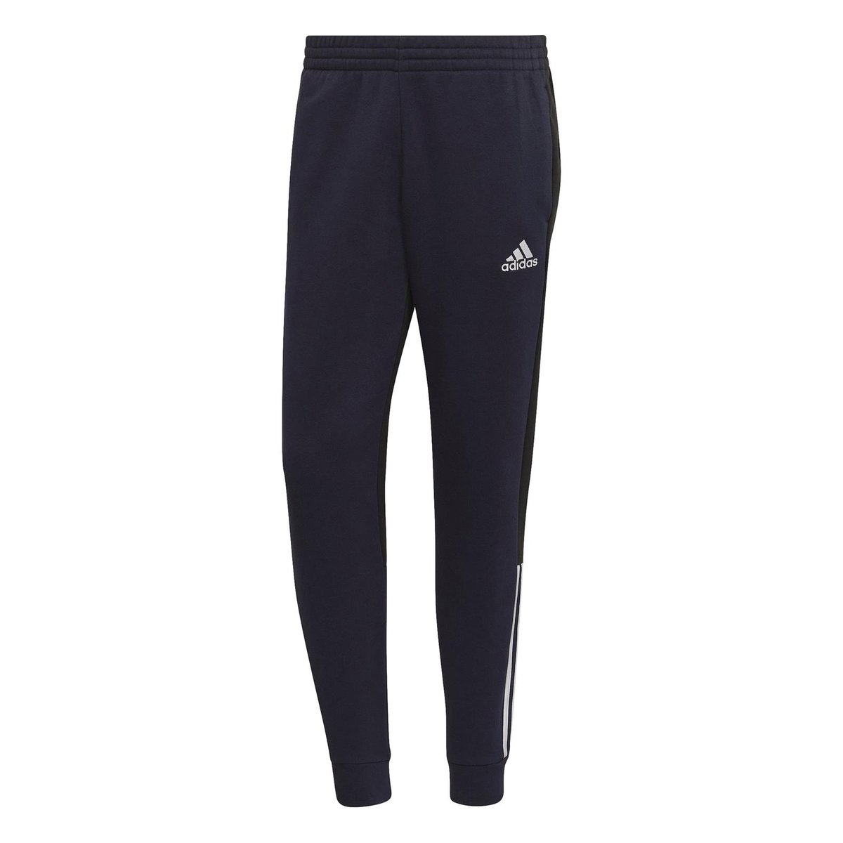 Spodnie dresowe męskie adidas ESSENTIALS COLORBLOCK czarne HK2884-S