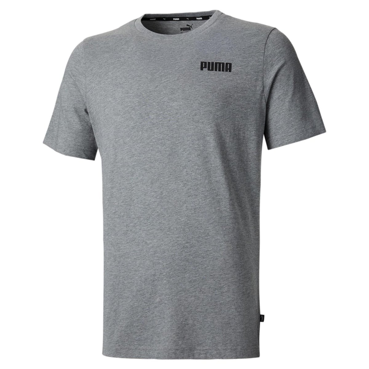 Koszulka męska Puma ESS SMALL LOGO szara 84722503-M