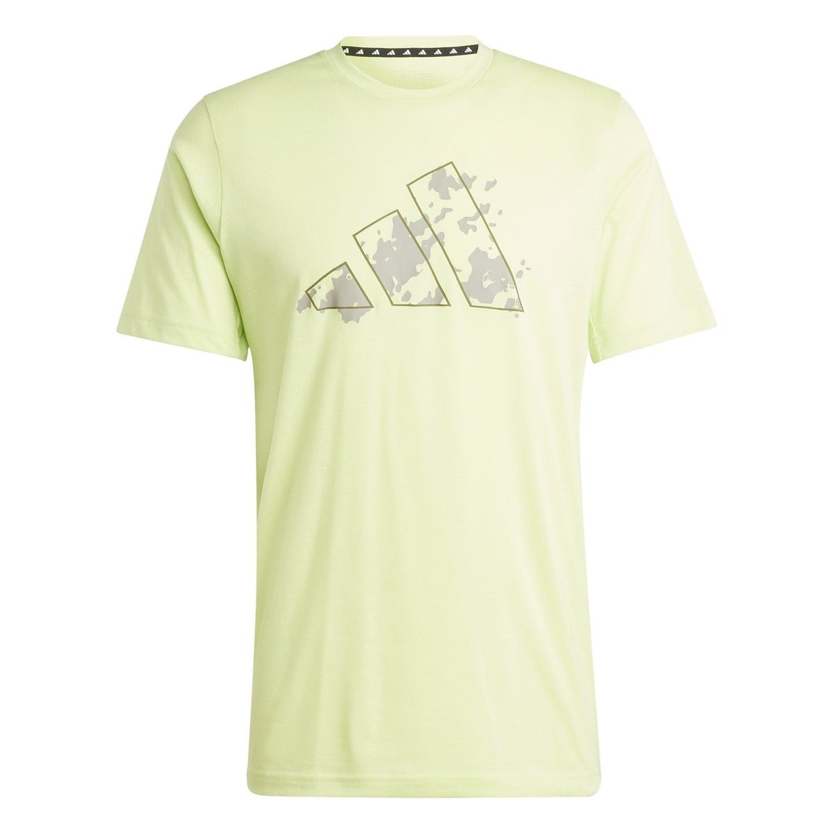 Koszulka męska adidas TRAIN ESSENTIALS SEASONAL GRAPHIC żółta IJ9602-L