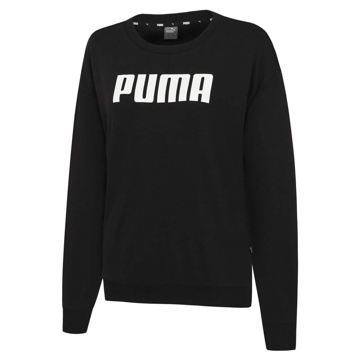 Bluza damska Puma ESSL CREW czarna 84719901-S