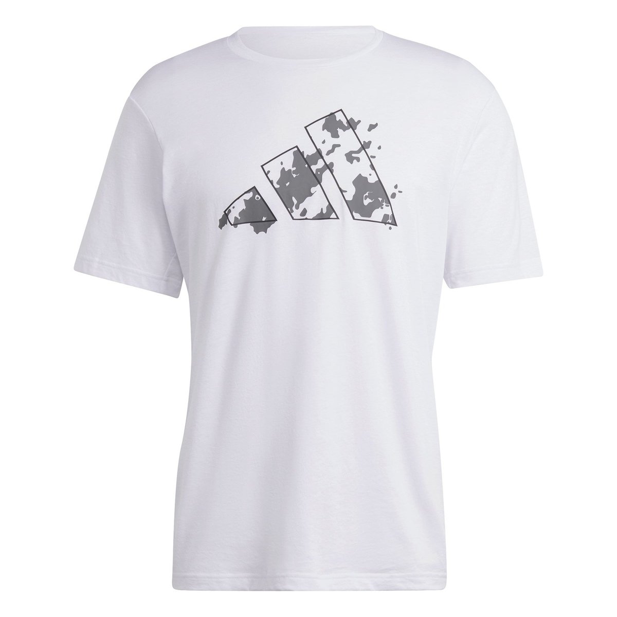 Koszulka męska adidas TRAIN ESSENTIALS SEASONAL GRAPHIC biała IJ9603-S