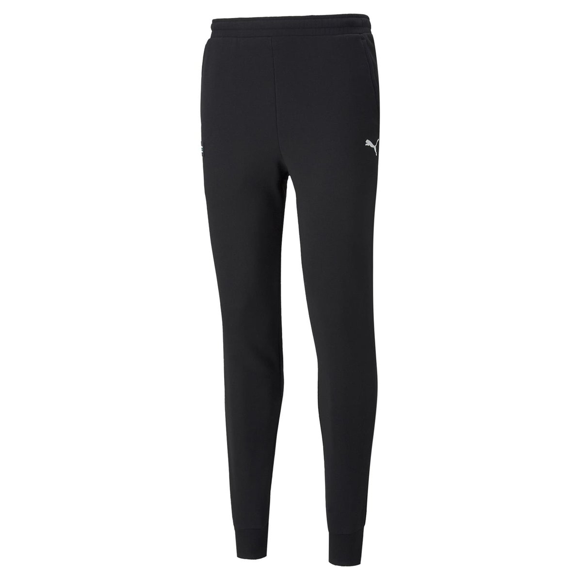 Spodnie dresowe męskie Puma MAPF1 ESS czarne 53436101-S