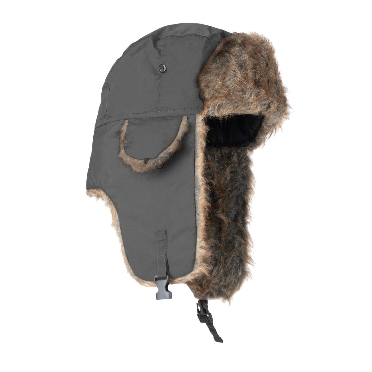 CZAPKA ZIMOWA Z FUTERKIEM PILOTKA - CZAP-USZ-RUS-06
