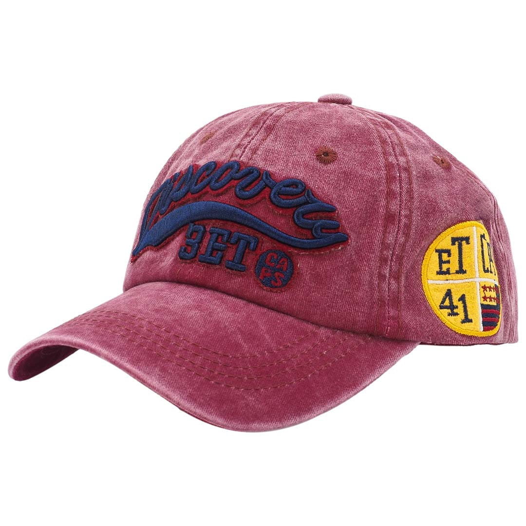 Czapka Z Daszkiem Discovery Bordowa