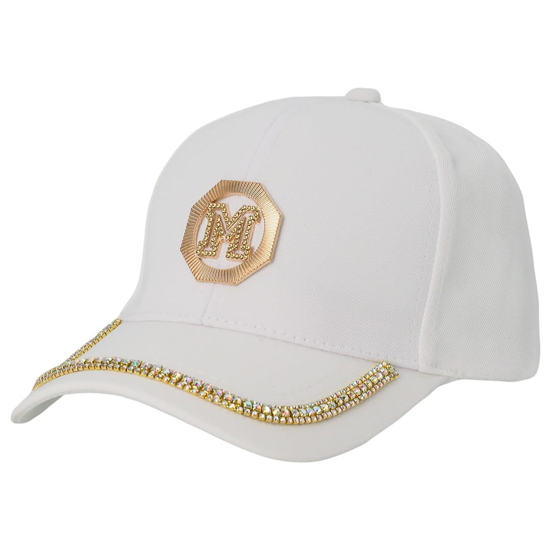 Czapka Z Daszkiem Damska M Biała