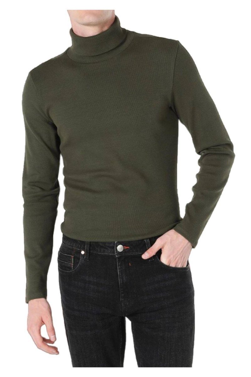 Sweter męski Colin's golf khaki  -L