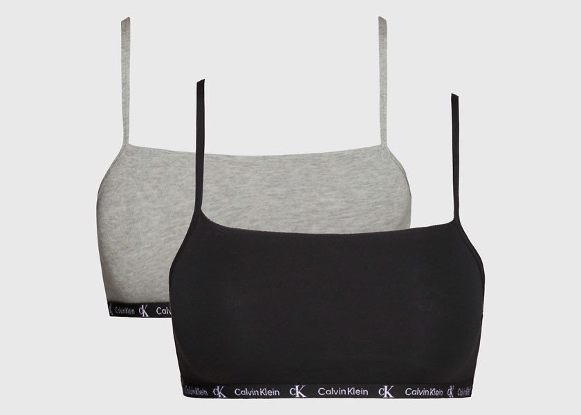 Calvin Klein Biustonosz bralette 000QF7215E XL Unlined Bralette 2PK