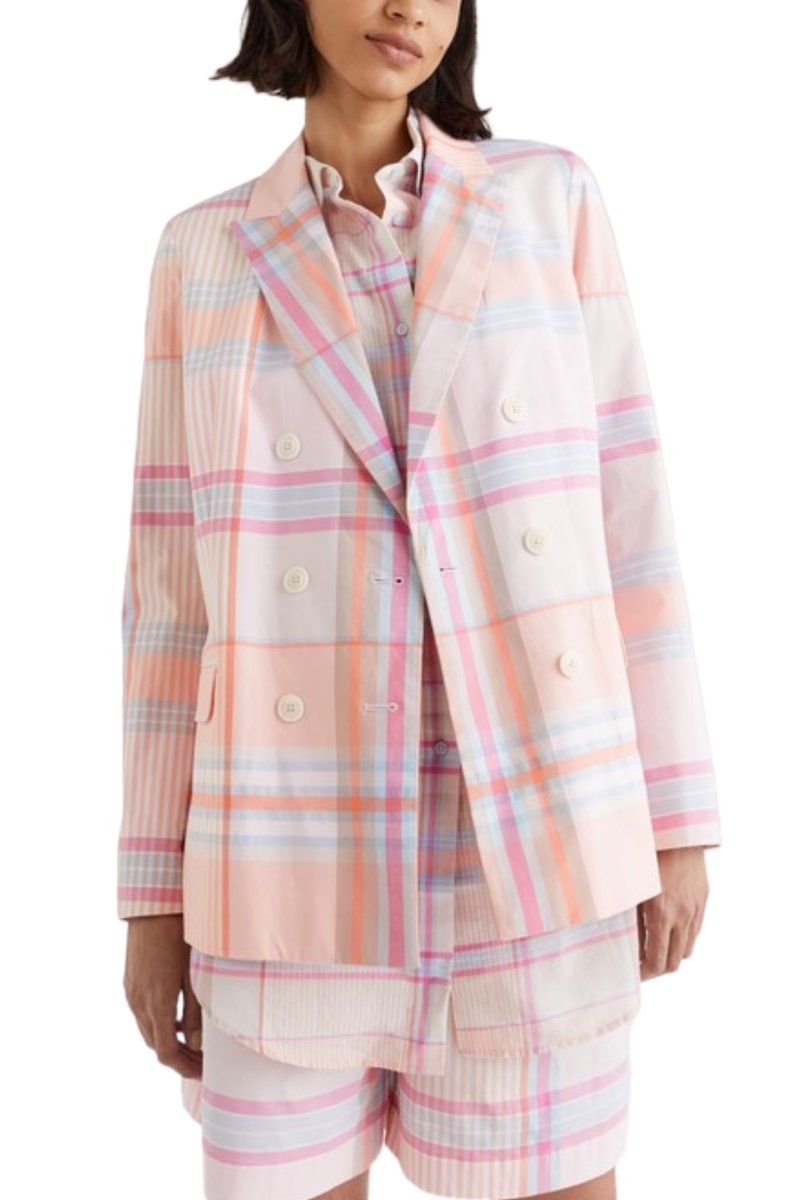 Marynarka damska Tommy Hilfiger Madras Check Db Blazer żakiet -S