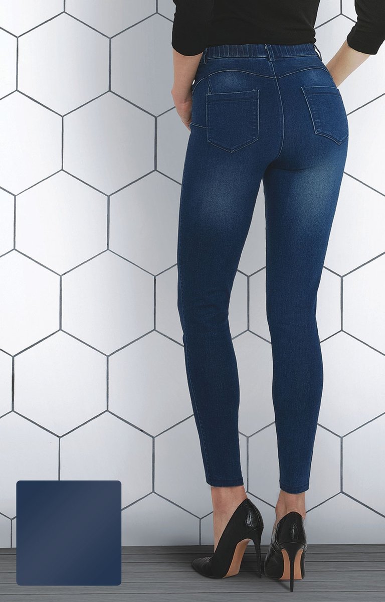 Legginsy, granatowe, Gatta
