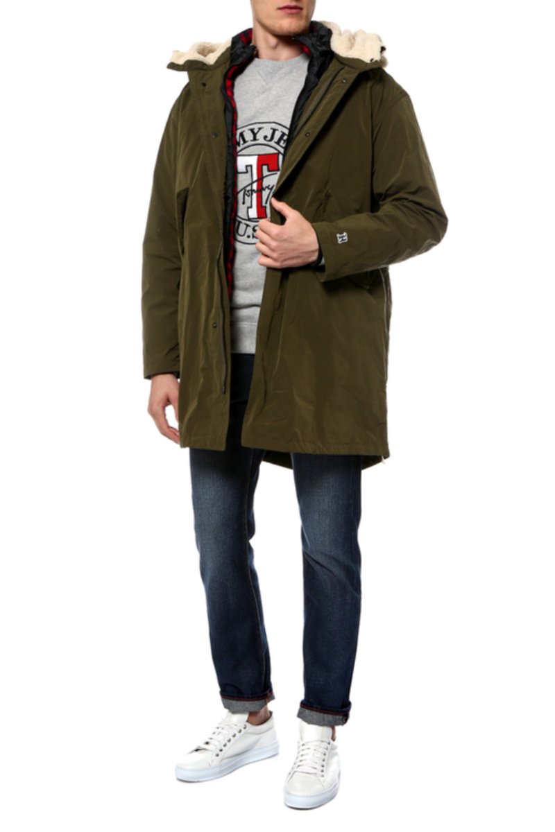 Kurtka męska Tommy Hilfiger x Lewis Hamilton 4w1 parka-S