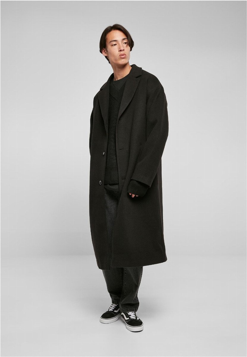 płaszcz LONG COAT black-L