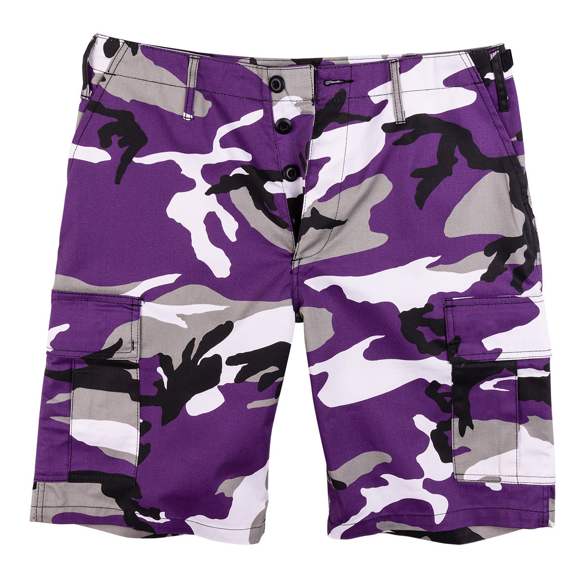 spodnie bojówki krótkie MMB US BDU SHORT LILA - CAMO-M