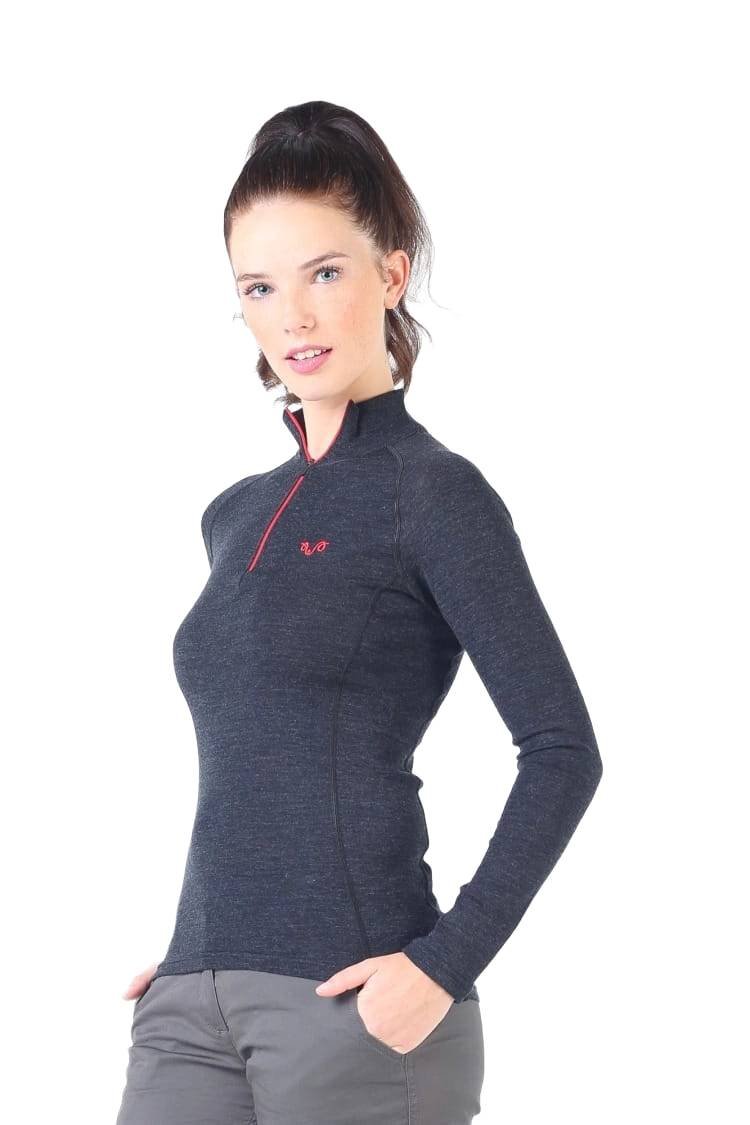 Vega - Bluza z Suwakiem  100% Wełny Merynosów M