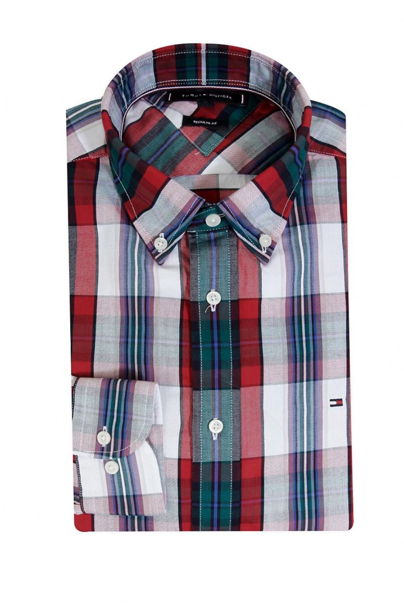 Koszula męska Tommy Hilfiger Large Shadow Check w kratkę-S