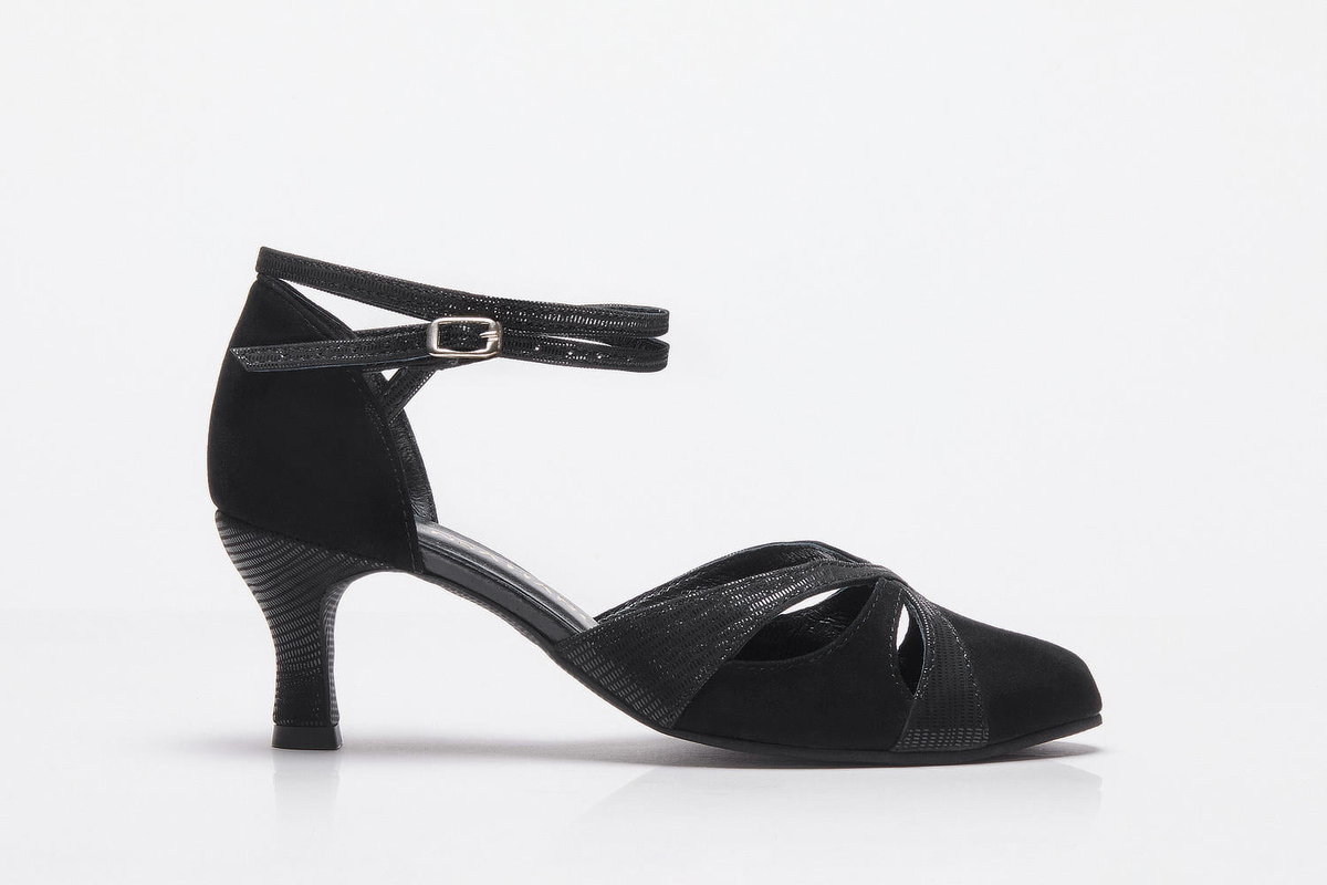 Obuwie Sensatiano  czarny / czarny krokodyl 40/F½ NW023-40F12