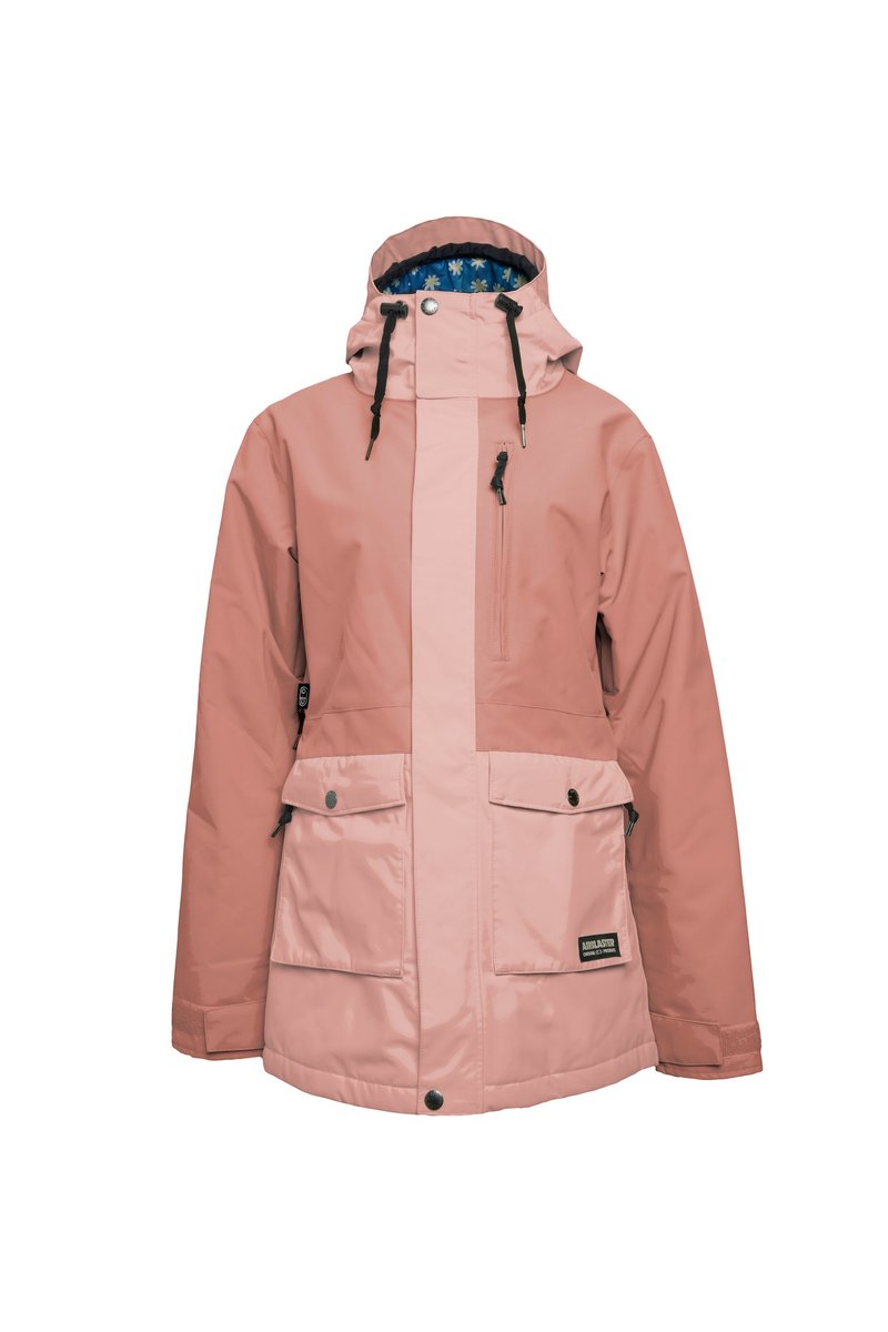 Airblaster Damska Kurtka Stay Wild Parka Jasno Różowa S