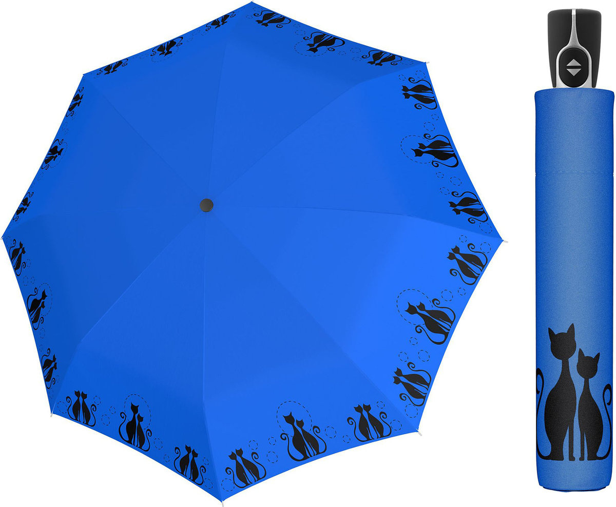 Parasol automatyczny Doppler Fiber Magic Cat's Family Blue