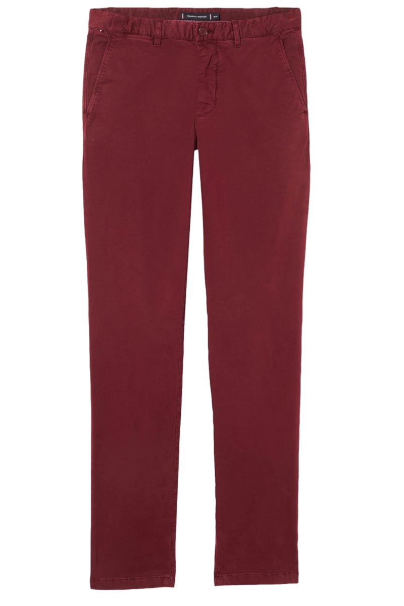 Spodnie męskie Tommy Hilfiger Bleecker Th Flex Satin chinosy -W33