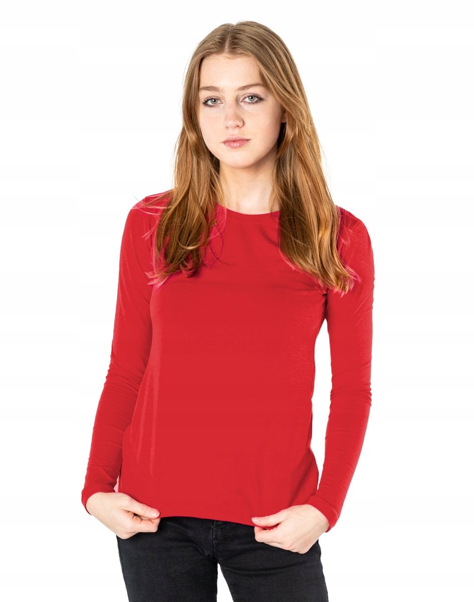 Bluzka Koszulka Damska Długi Rękaw 8056-15 XL/XXL