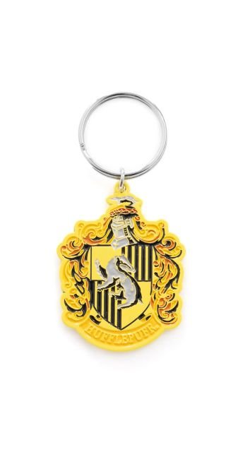 Brelok do kluczy Harry Potter Hufflepuff Crest Brelok metalowy dla Taty