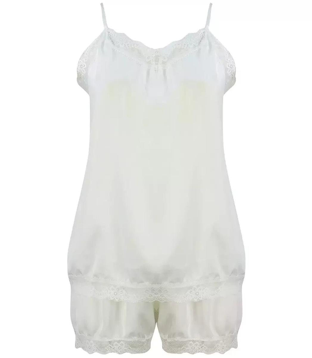 Komplet top + spodenki z koronką sexi-3XL/4XL