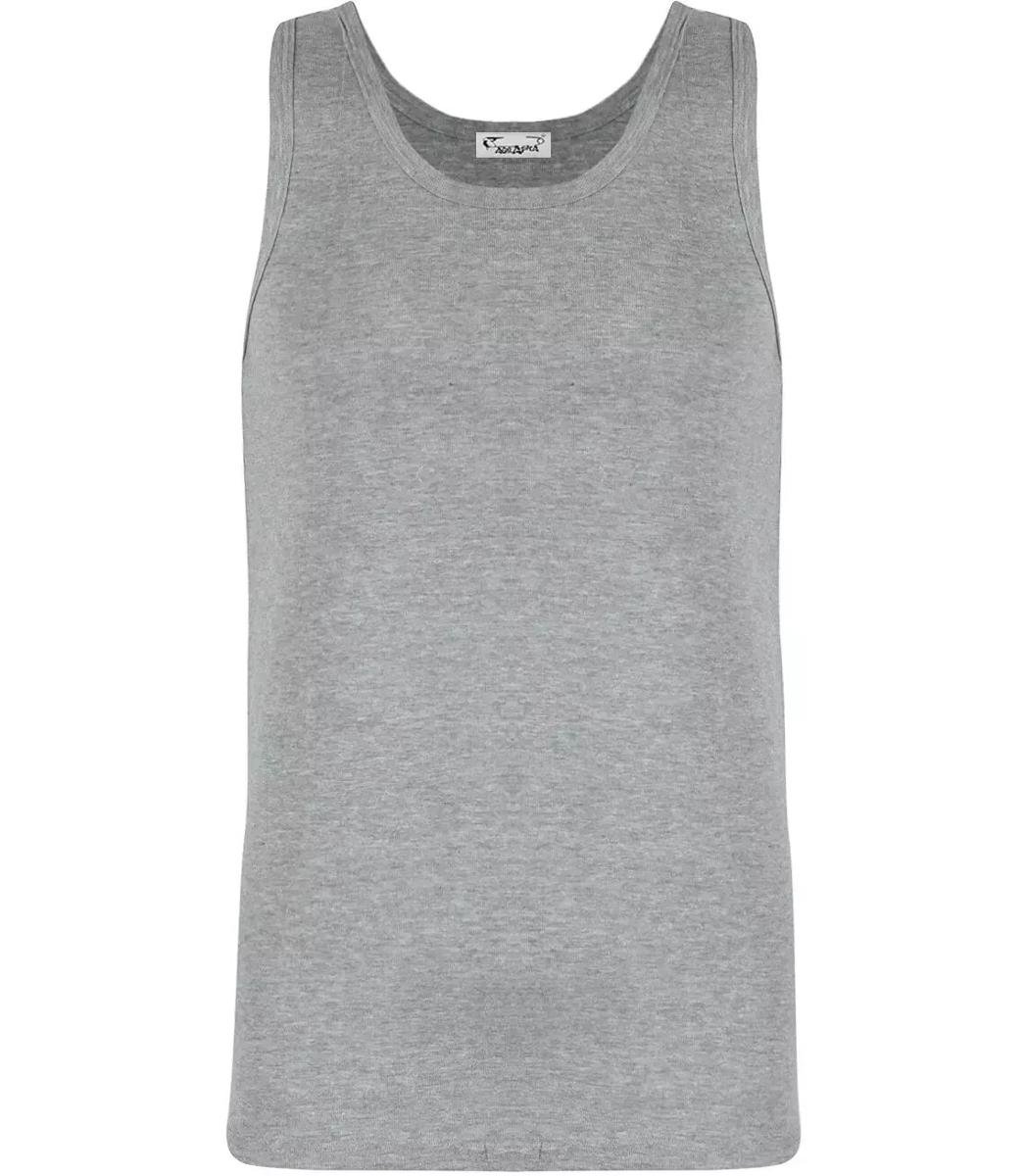 Męska podkoszulka bokserka bez rękawów bawełna-XL