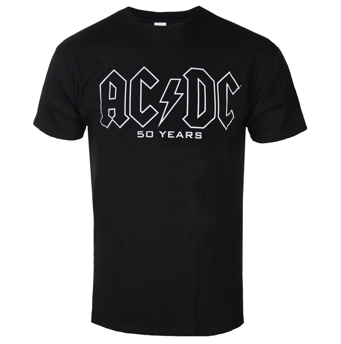 koszulka AC/DC - 50 YEARS LOGO HISTORY (BLACK)-XXL
