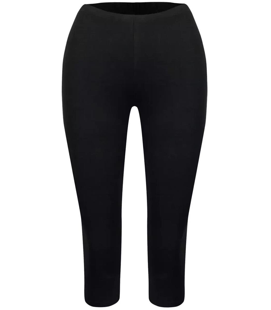 Klasyczne legginsy damskie bezszwowe 3/4-S/M