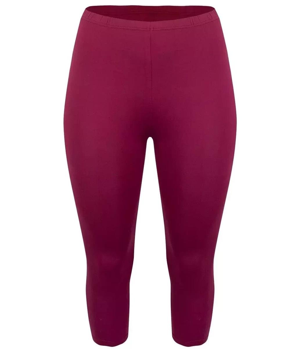 Klasyczne legginsy bezszwowe 3/4 plus size-9XL