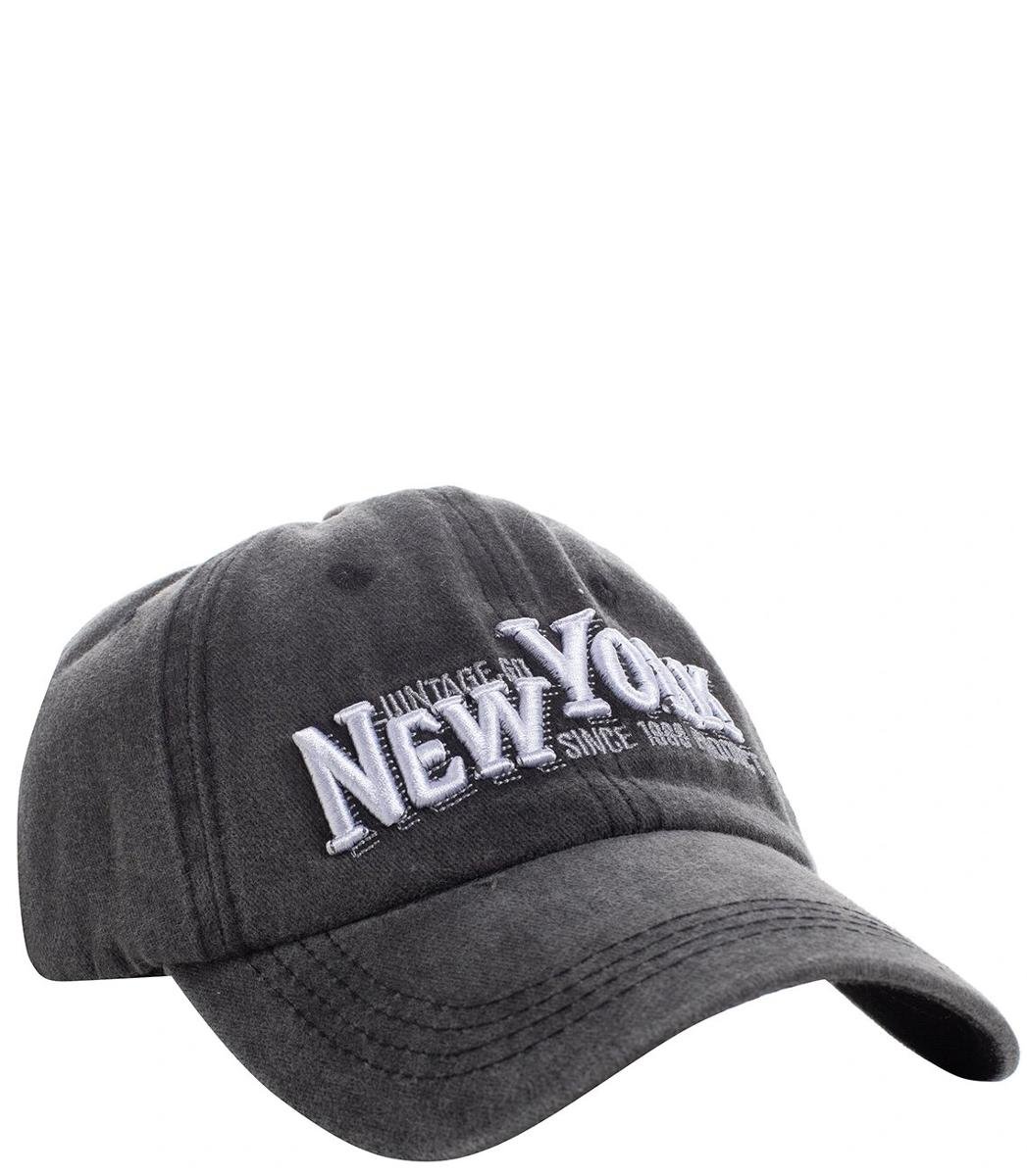 Czapka z daszkiem męska haft New York Vintage