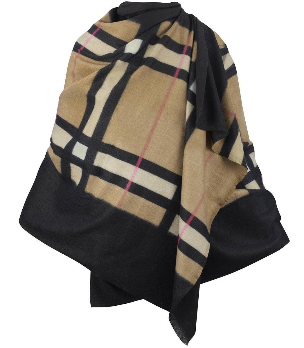 Modny piękny szal CHUSTA kratka BURBERRY