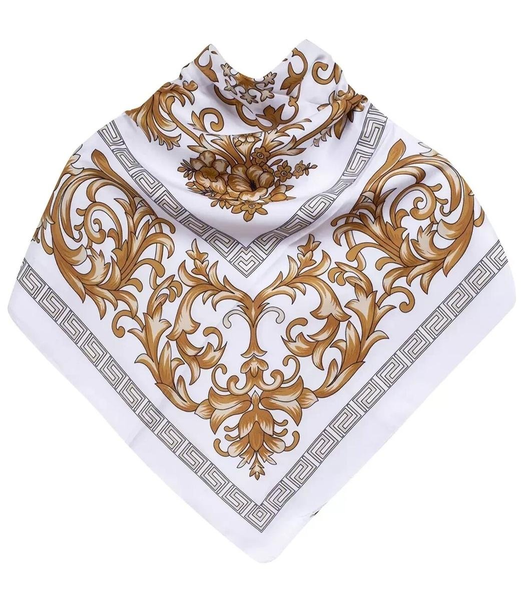 Chusta delikatna elegancka apaszka ornament