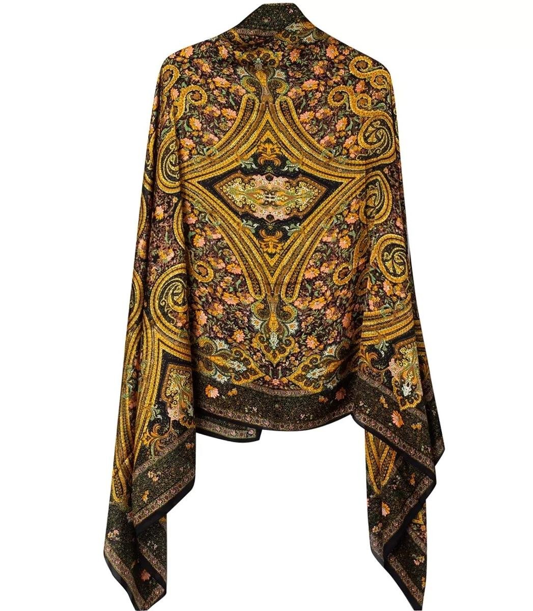 Chusta delikatna elegancka apaszka ornament