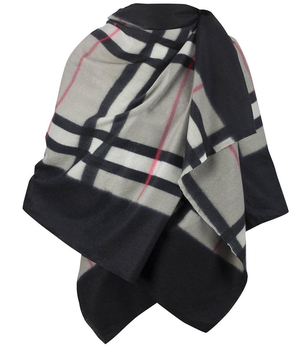 Modny piękny szal CHUSTA kratka BURBERRY