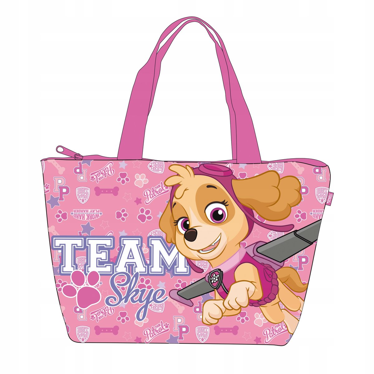 Torba plażowa na wycieczkę duża PSI PATROL SKYE