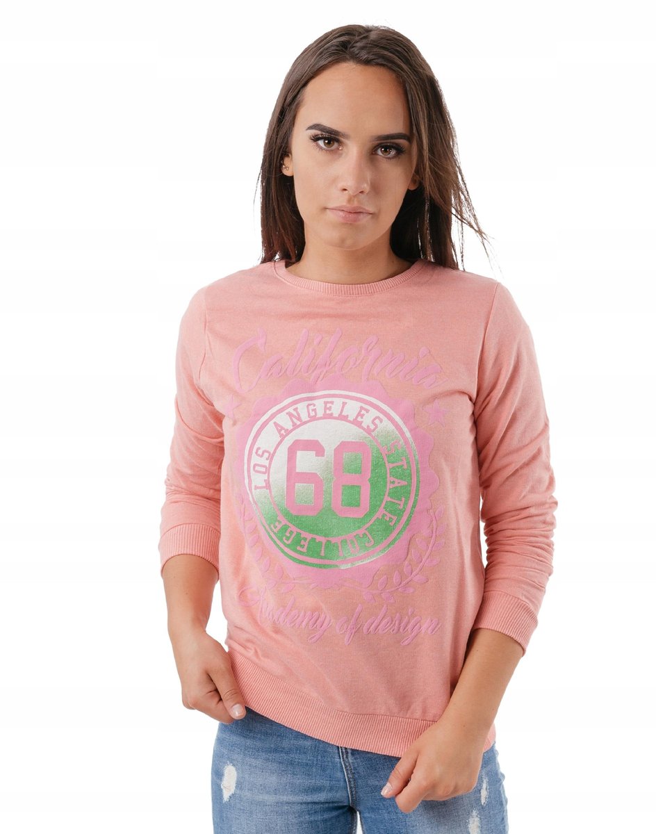 Cienka Bluza Damska Dresowa Bawełniana 5010-03 XL