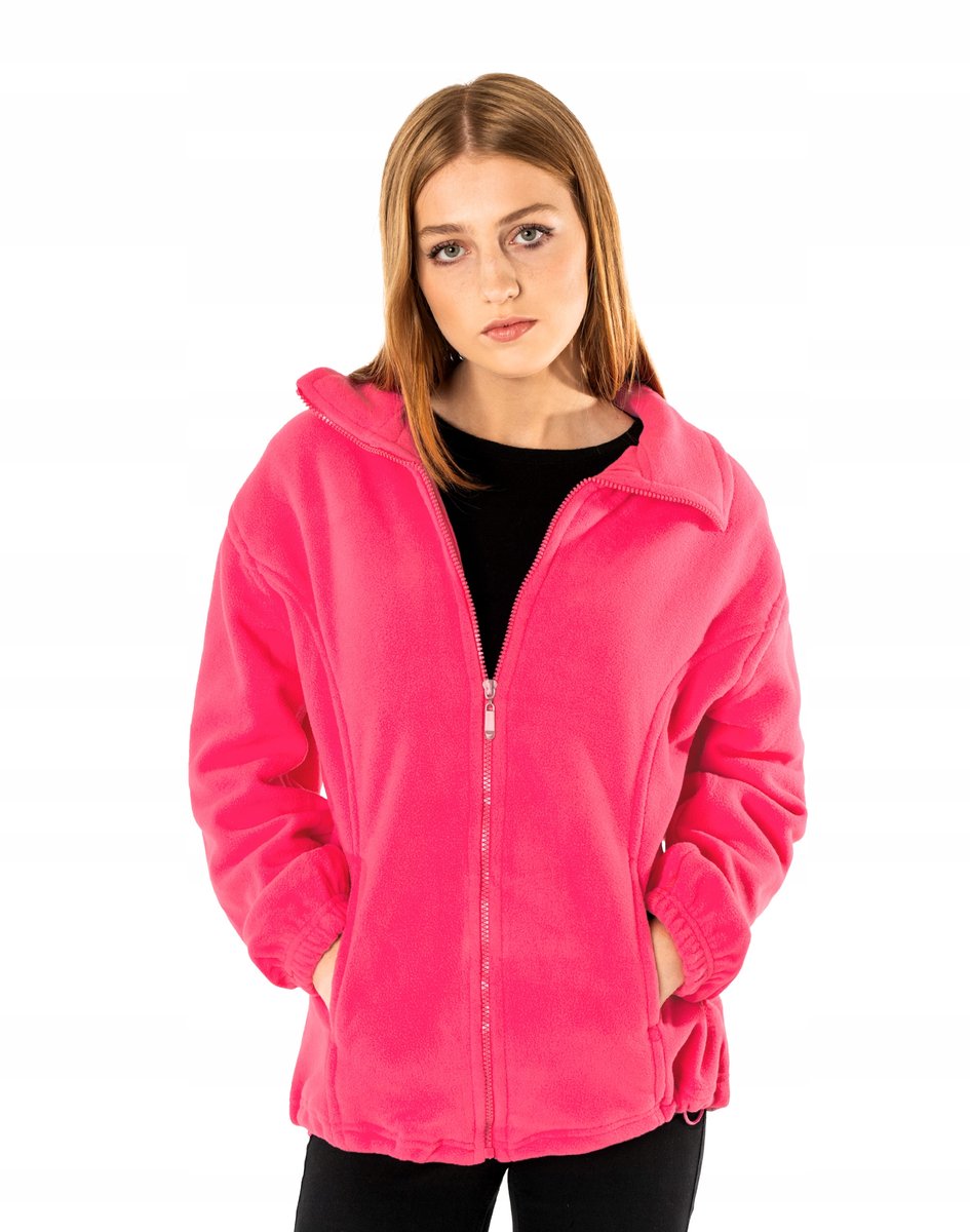Ciepła Bluza Polarowa Damska Zasuwana 3048-6 r XL