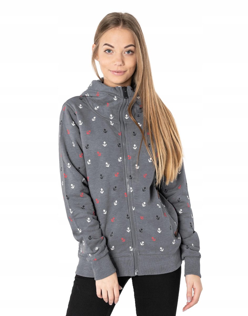 Sportowa Bluza Damska Dresowa Rozsuwana 962 r L