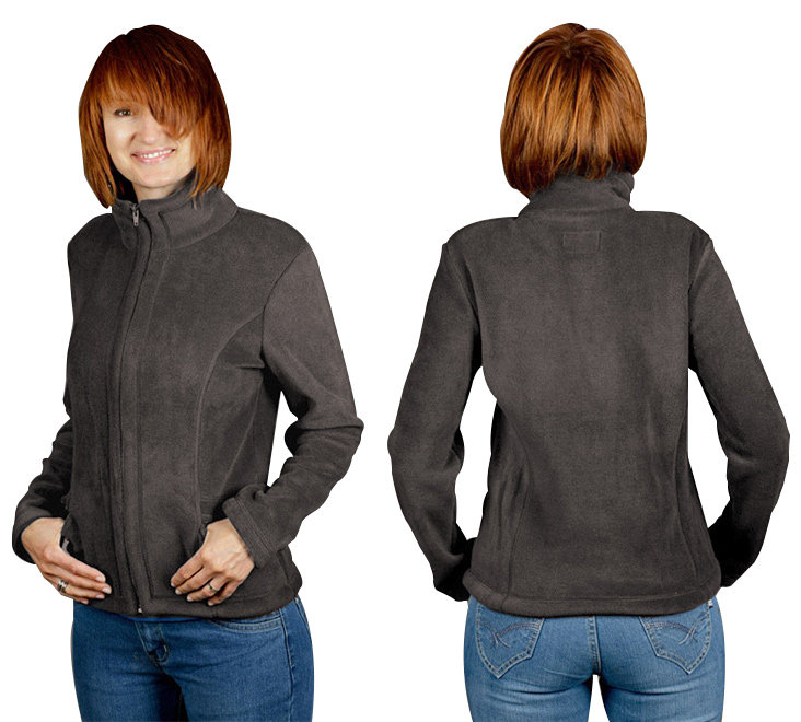 Bluza Polarowa Damska Ciepła POLAR MAX02 S grafit