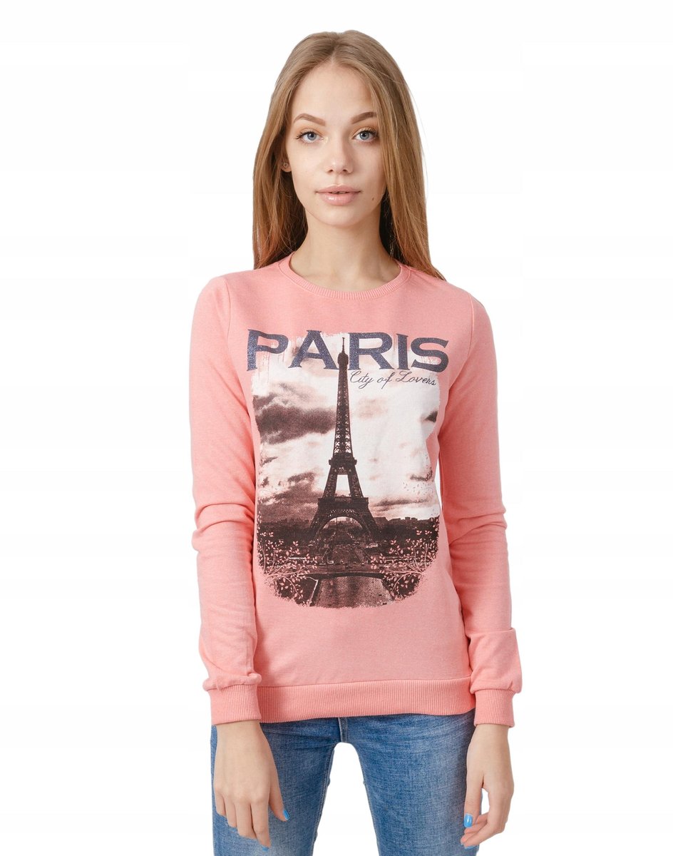 Cienka Bluza Damska Dresowa Bawełniana 5013-01 XL