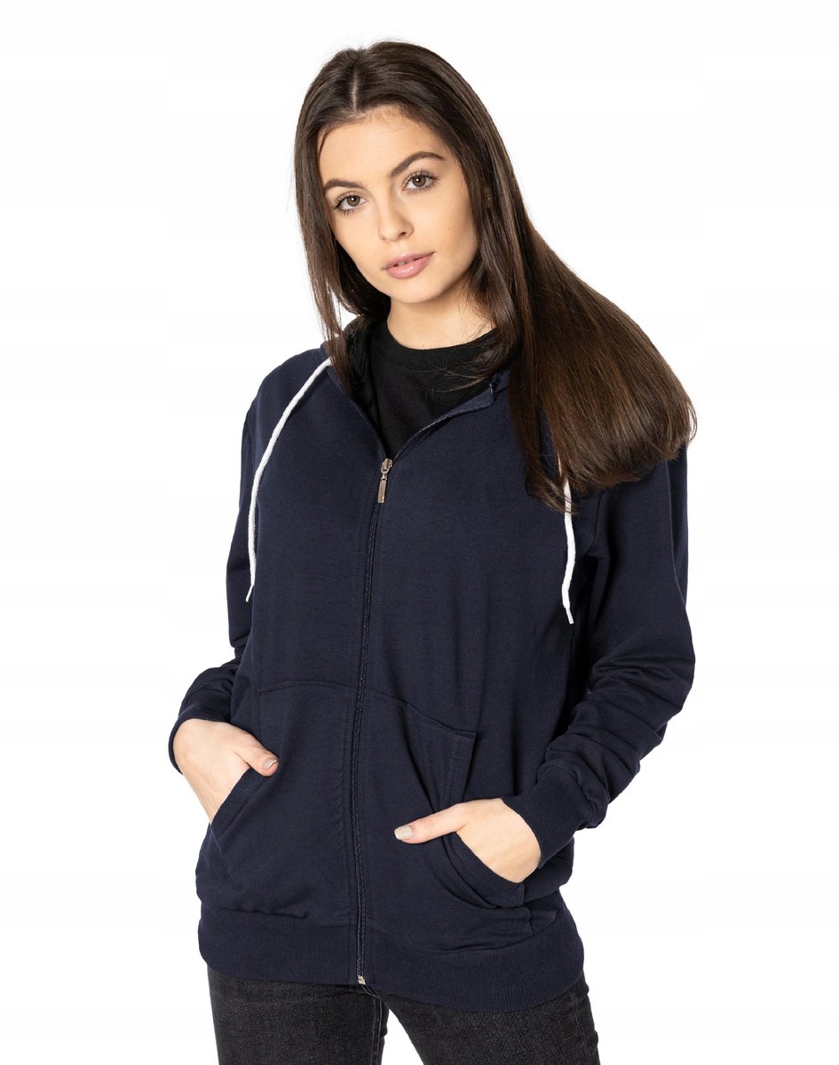 Sportowa Bluza Damska Dresowa Rozsuwana 676-03 r L