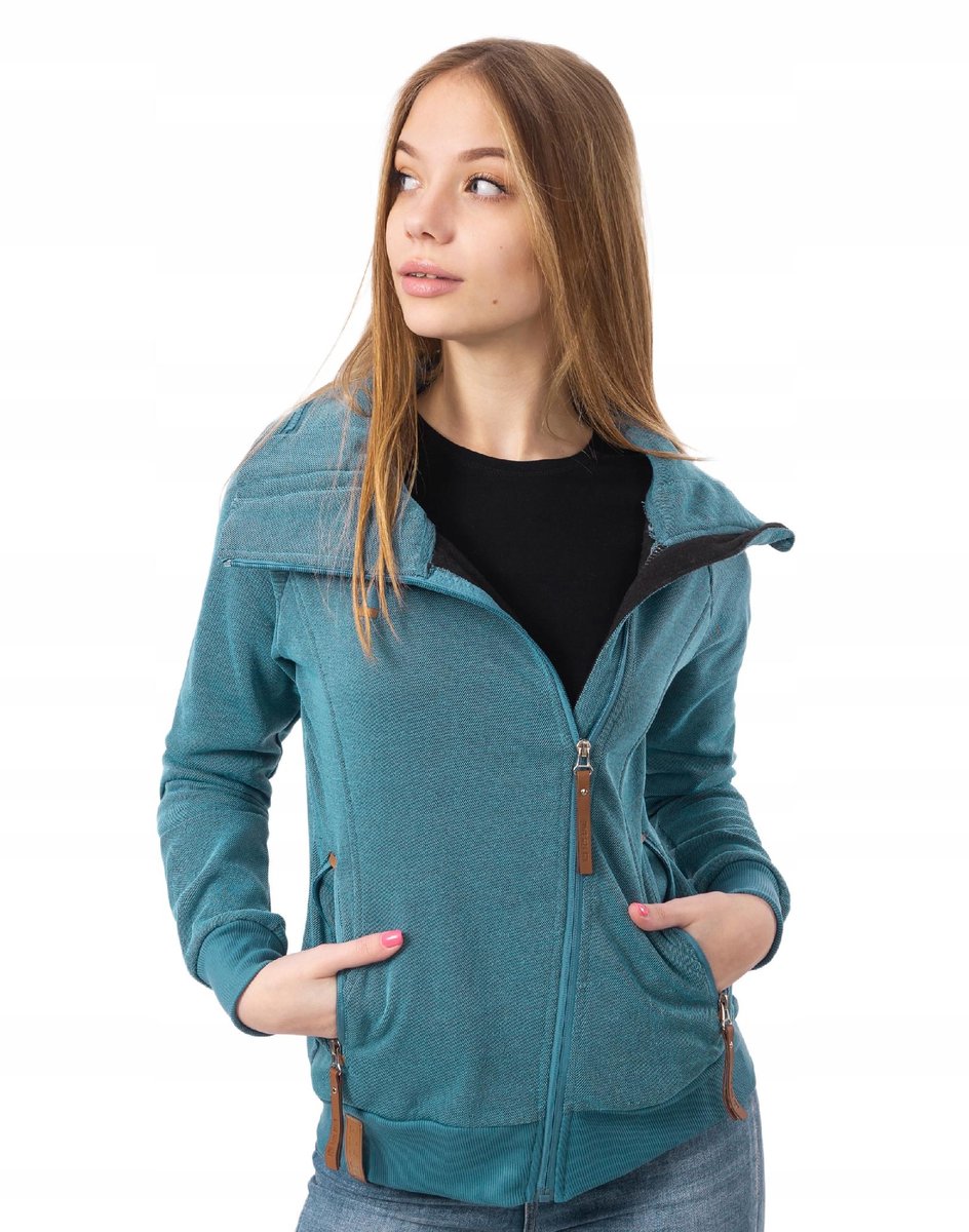 Sportowa Bluza Damska Rozsuwana na Zamek 356-3 XL