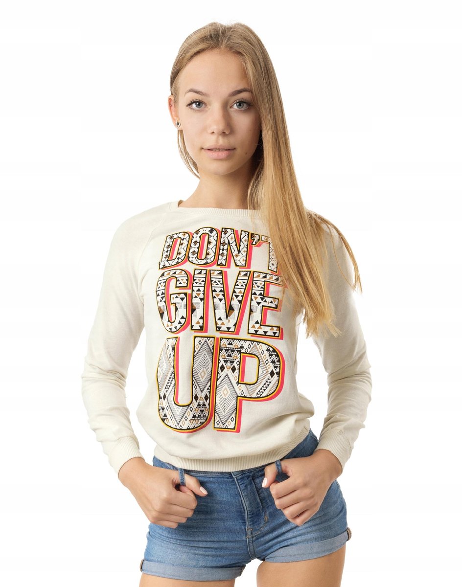 Cienka Bluza Damska Dresowa Bawełniana 5001-04 r M