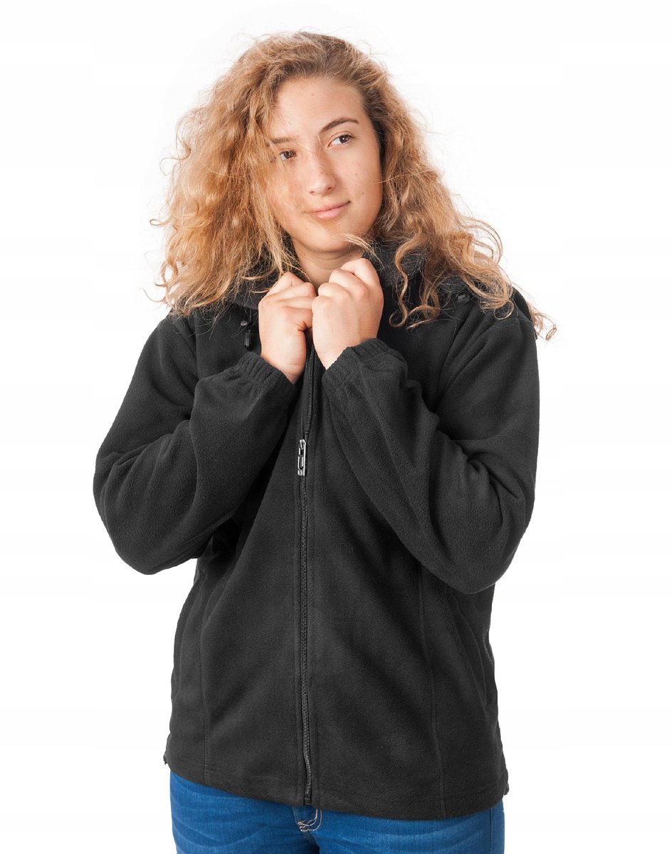 Bluza Polarowa Damska Polar Damski 557 r M czarna