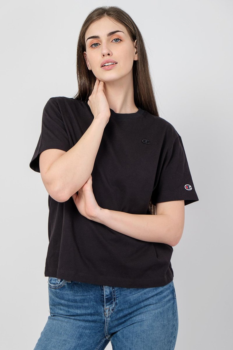 Koszulka damska Champion 116059-KK001-NBK L