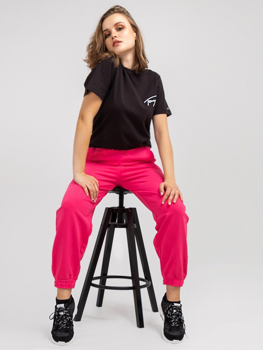 Spodnie dresowe Tommy Hilfiger DW0DW13821-THW XS