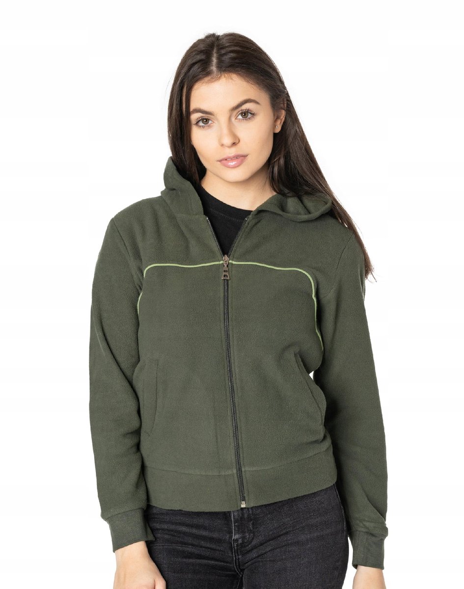 Ciepła Bluza Polarowa Damska Polar Damski D55-4 S